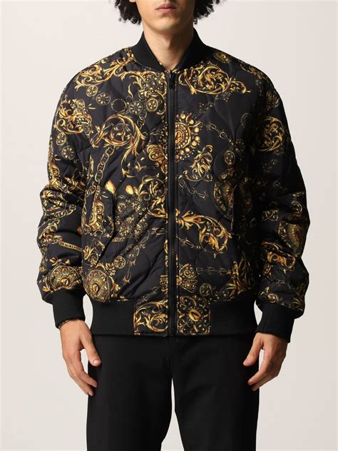 versace jackets man|Versace jeans couture jacket men's.